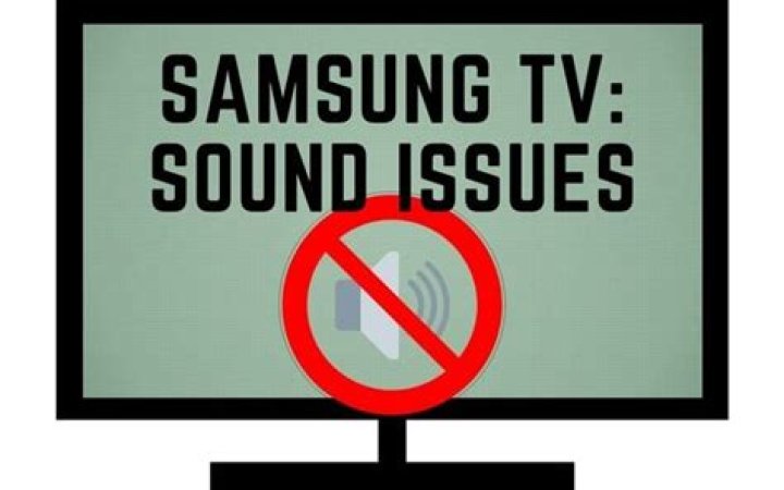 How do I unlock the sound on my Samsung TV?