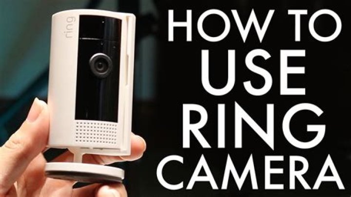 How do I watch live on my Ring camera?
