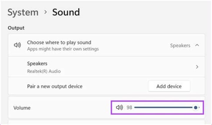How do you adjust individual speaker volume?