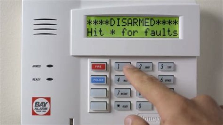 How do you change the master code on an alarm system?
