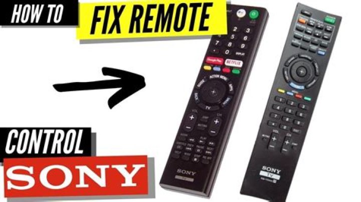 How do you clean a Sony remote control?