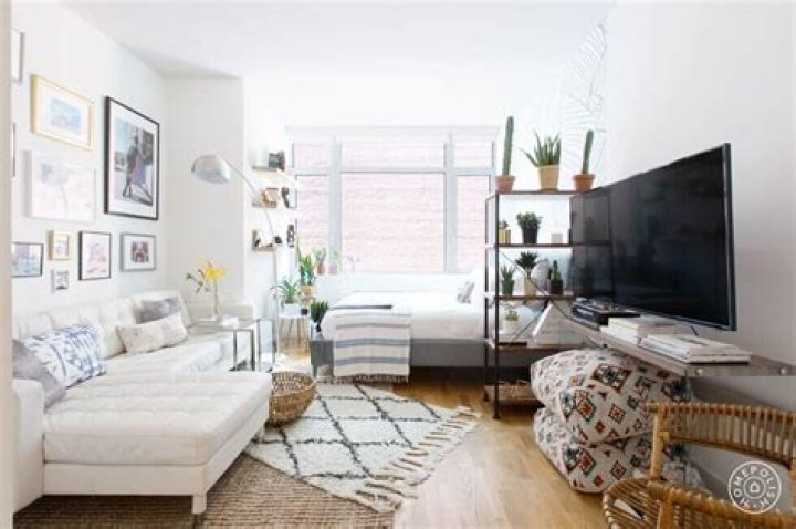 How do you decorate and organize a studio apartment?