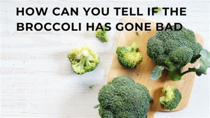 How do you know if broccoli cheese soup is bad?