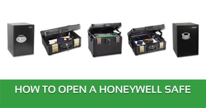 How do you open a Honeywell safe if you forgot your passcode?