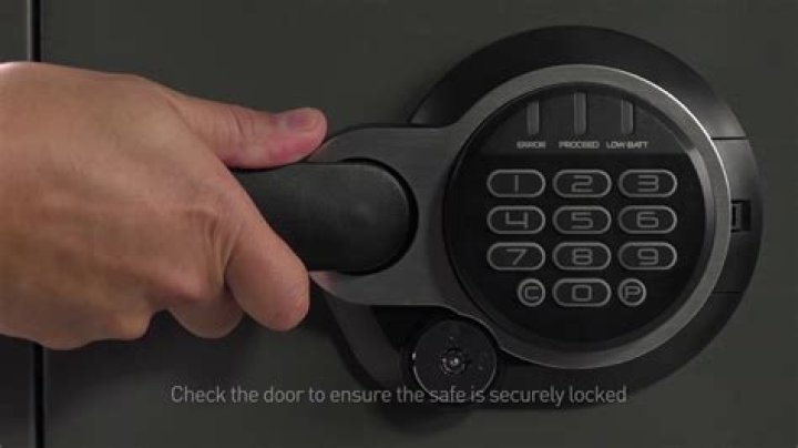 How do you open a Sentry f2300?