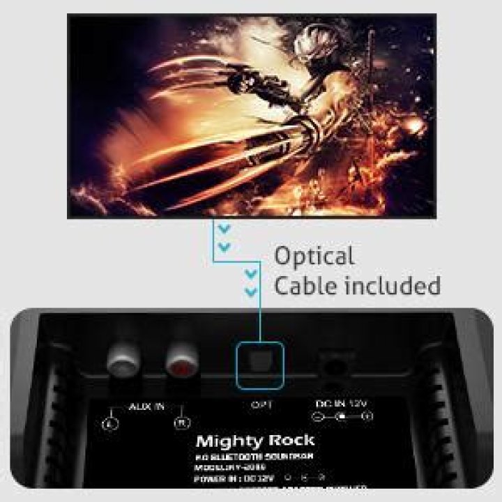 How do you pair a mighty rock soundbar?