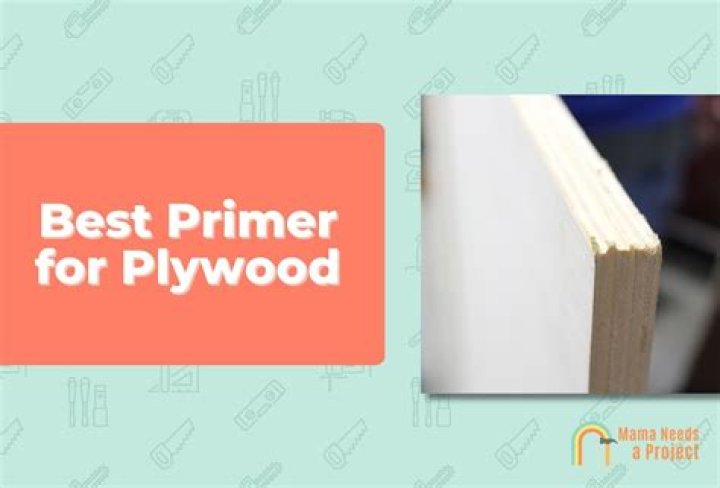 How do you prime and seal plywood?