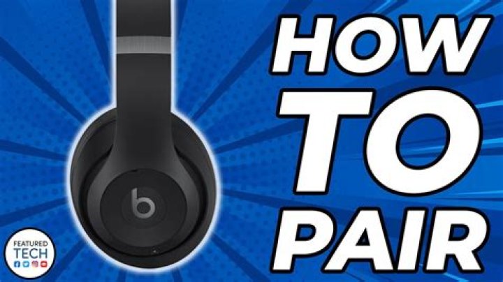 How do you put Beats headphones in pairing mode?
