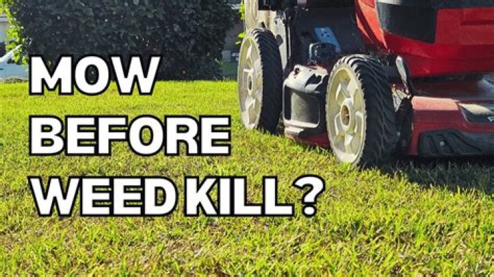 How do you repair grass after weed killer?