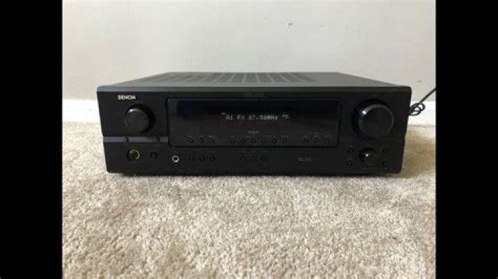How do you reset a Denon DRA 397?