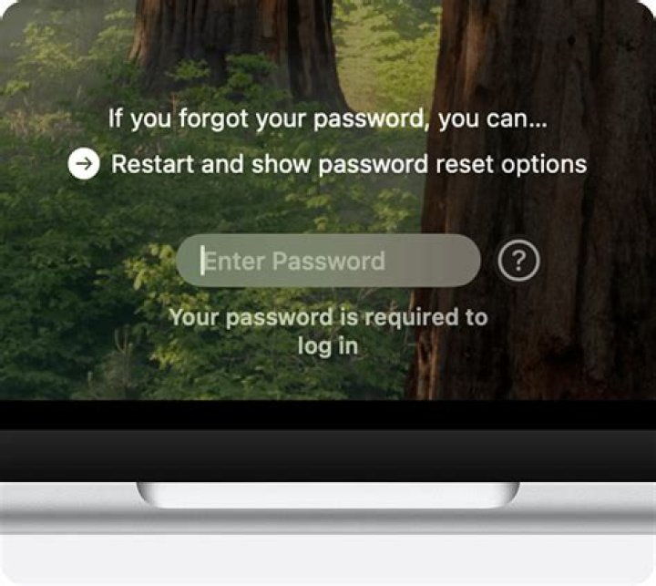 How do you reset a Mac if you forgot the password?