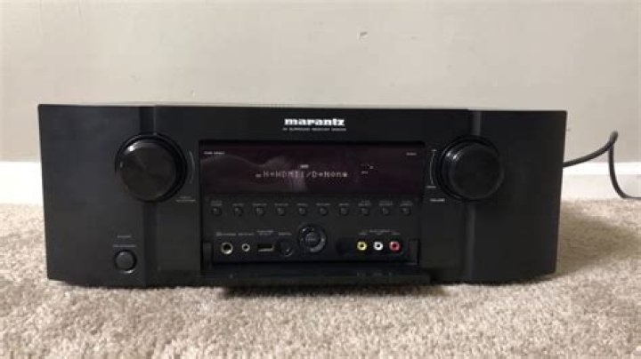 How do you reset a Marantz sr5005?