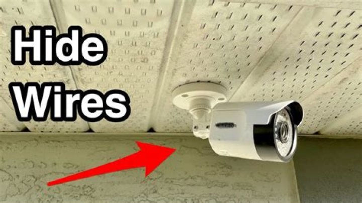 How do you run camera wires in your house?
