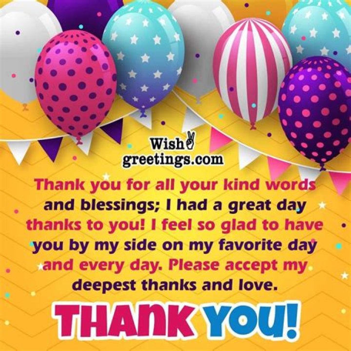 How do you say thanks in greetings?