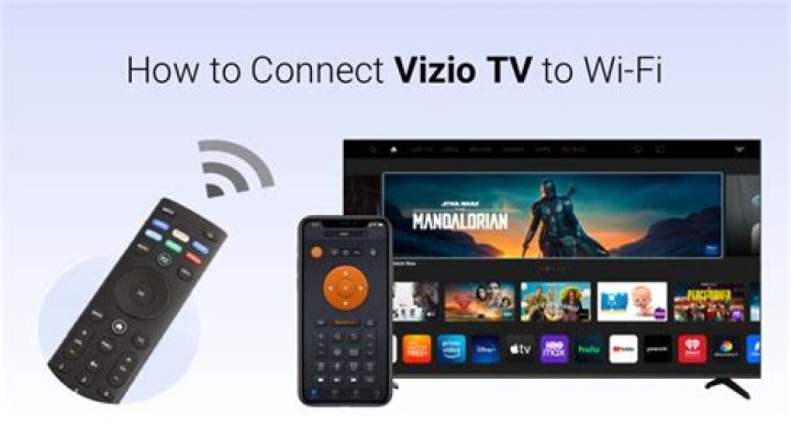 How do you set up a Vizio TV without a remote?