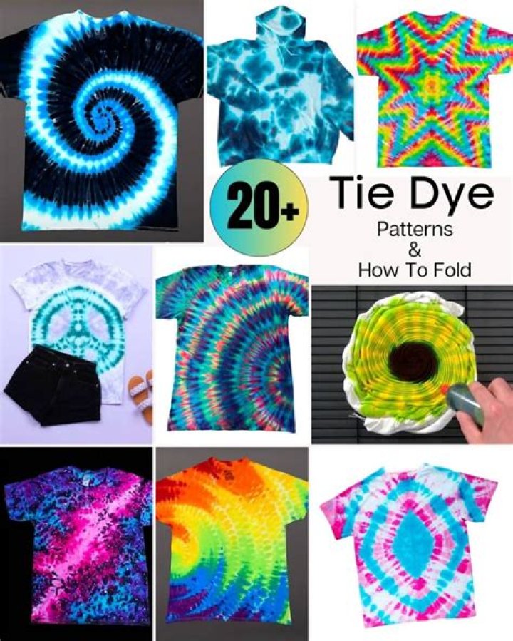 How do you tie dye step by step?