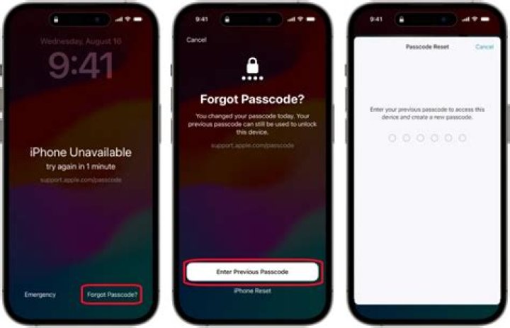 How do you unlock iPhone if I have forgotten the password?