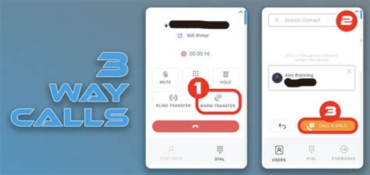 How do you use 3 way calling with Bell MTS?