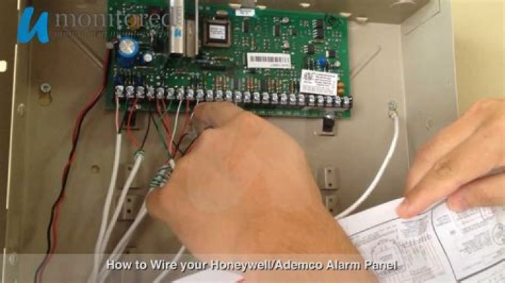 How does 48VDC work on Ademco Security Panel?