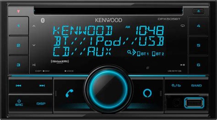 How does Bluetooth work on a Kenwood CD receiver?