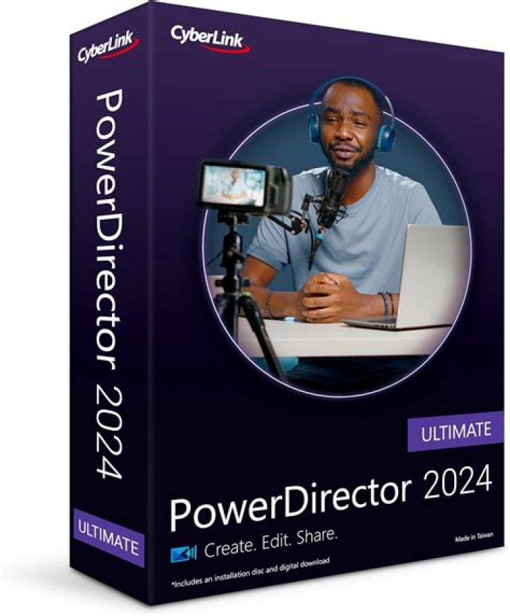 How does CyberLink PowerDirector burn a movie?