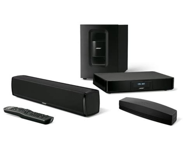How does the Bose SoundTouch 120 home theater system work?
