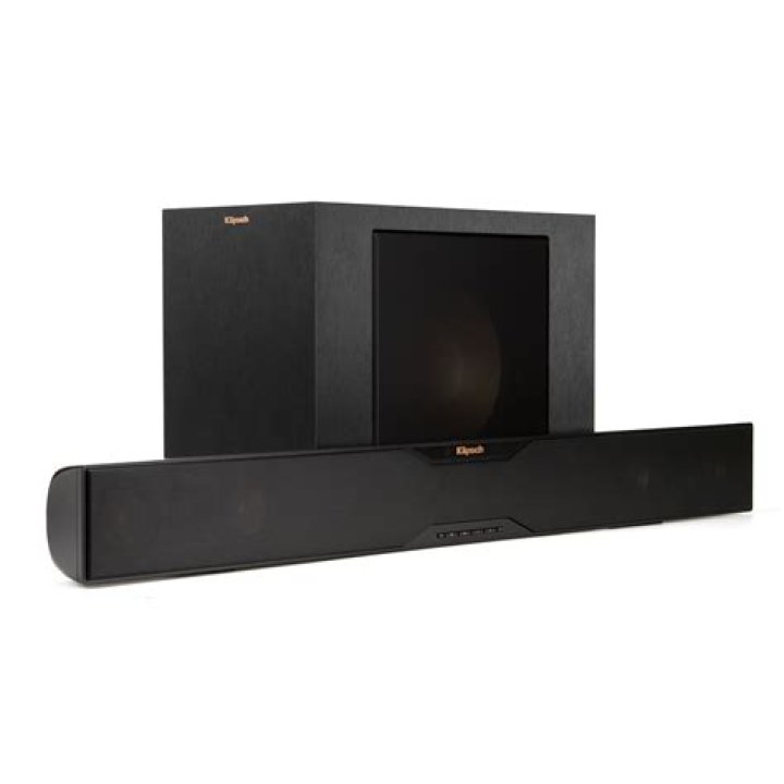 How does the Klipsch r-20b wireless subwoofer system work?