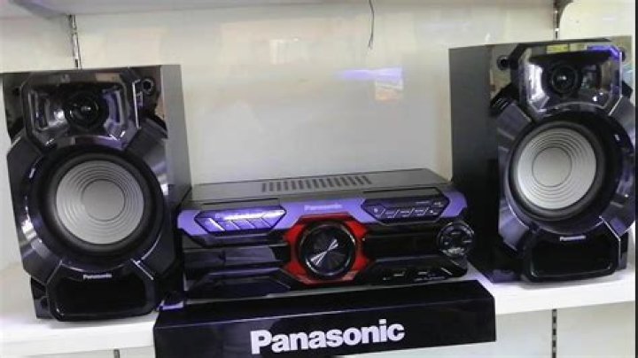 How does the Panasonic mini sound system work?