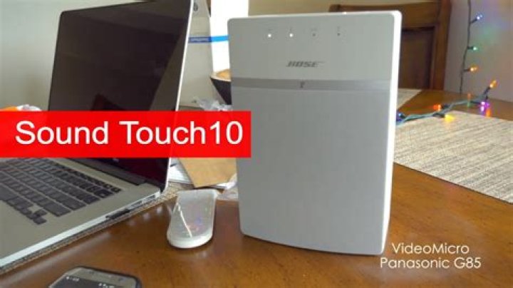 How does the SoundTouch 10 wireless speaker work?
