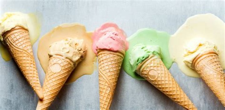 How fast does ice cream melt in the fridge?