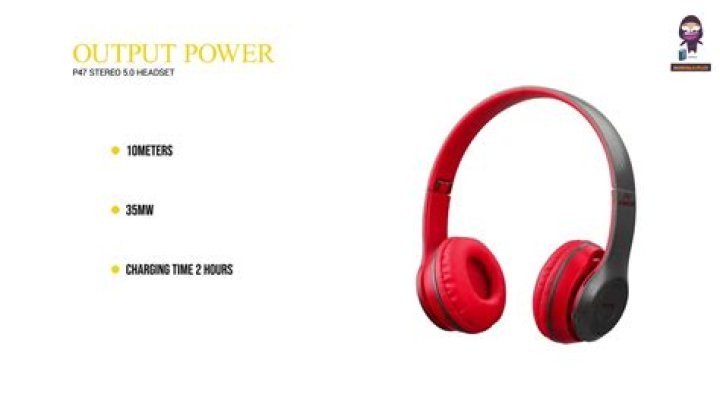 How long does it take for p47 wireless headphones to charge?