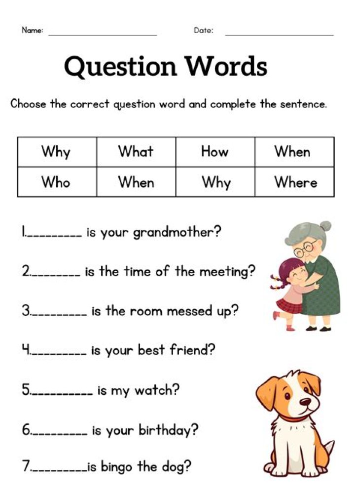 How long does it take to answer each question in a set?
