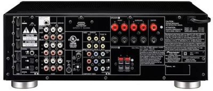 How many channels does the pioneer vsx-820-k have?