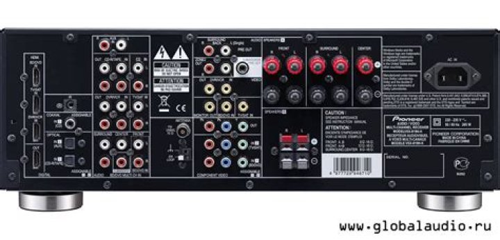 How many HDMI inputs does the pioneer vsx-819h-k have?
