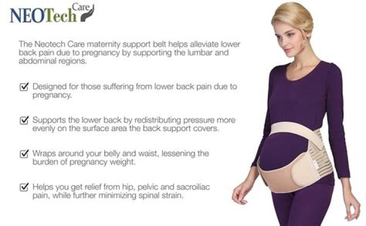 How many hours a day should you wear a maternity support belt?