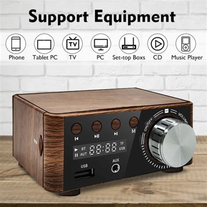 How many Watts Does a Bluetooth stereo amplifier have?