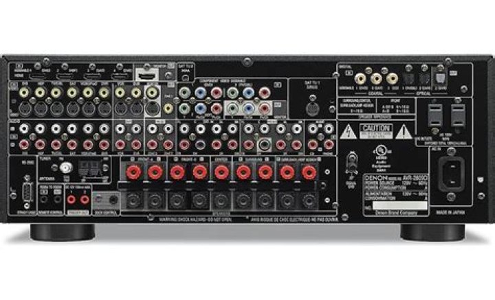 How many Watts Does a Denon AVR 2809ci have?