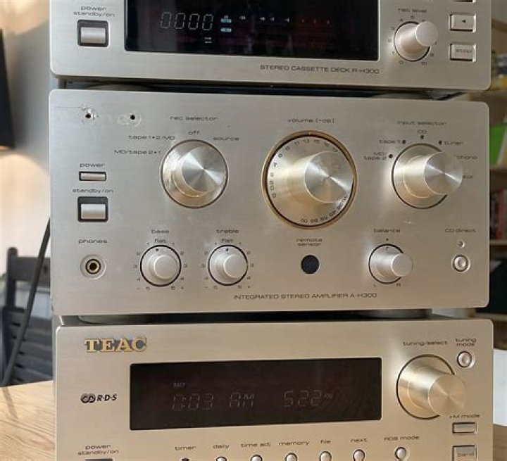 How many Watts Does a TEAC a-h300 amplifier have?