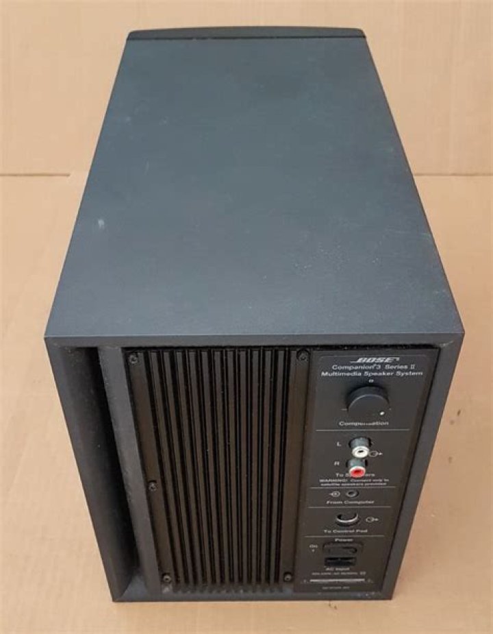 How many watts is Bose Companion 3?