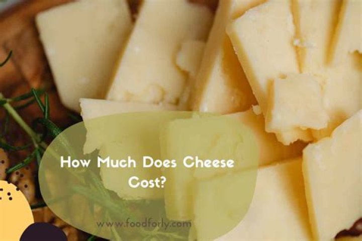How much does cheese usually cost?