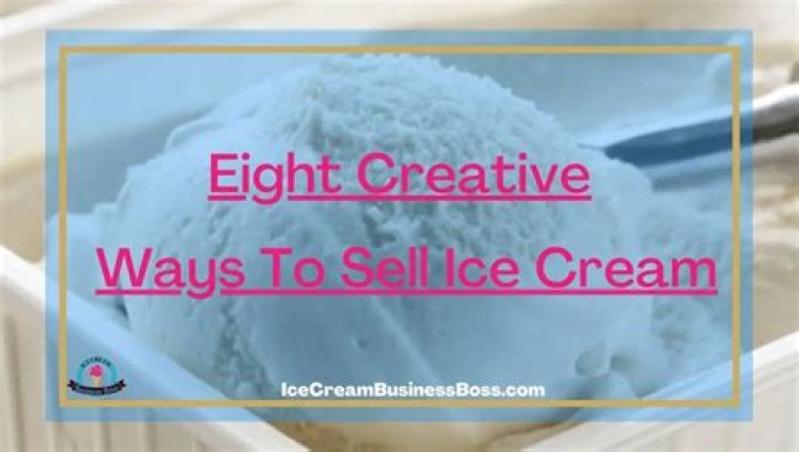 How much does it cost to sell ice cream?