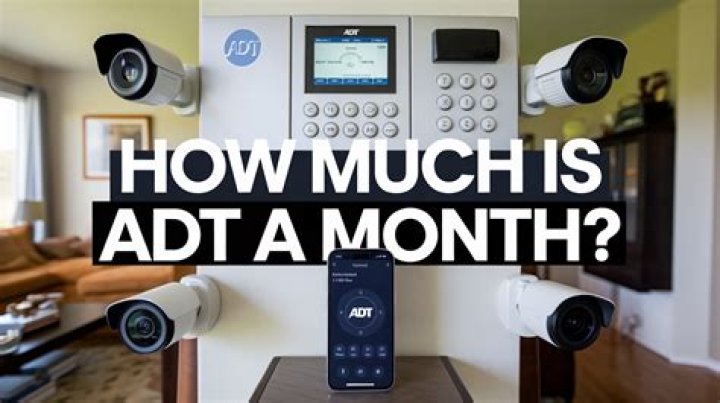 How much is ADT a month business?