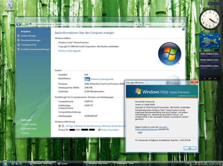 How old is the Windows Vista operating system?