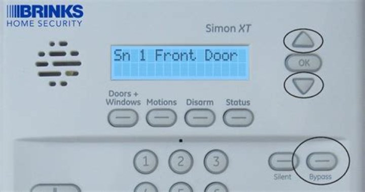 How to bypass a sensor in Simon XT?