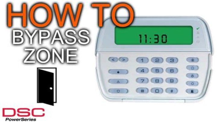 How to bypass zone light on DSC power 864?