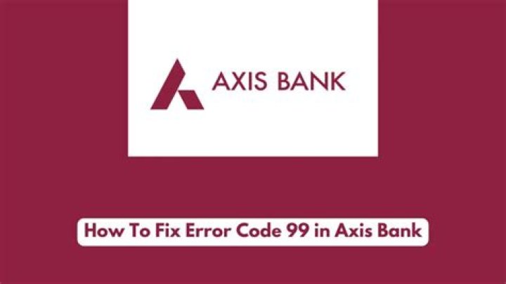 How to fix error code 99?