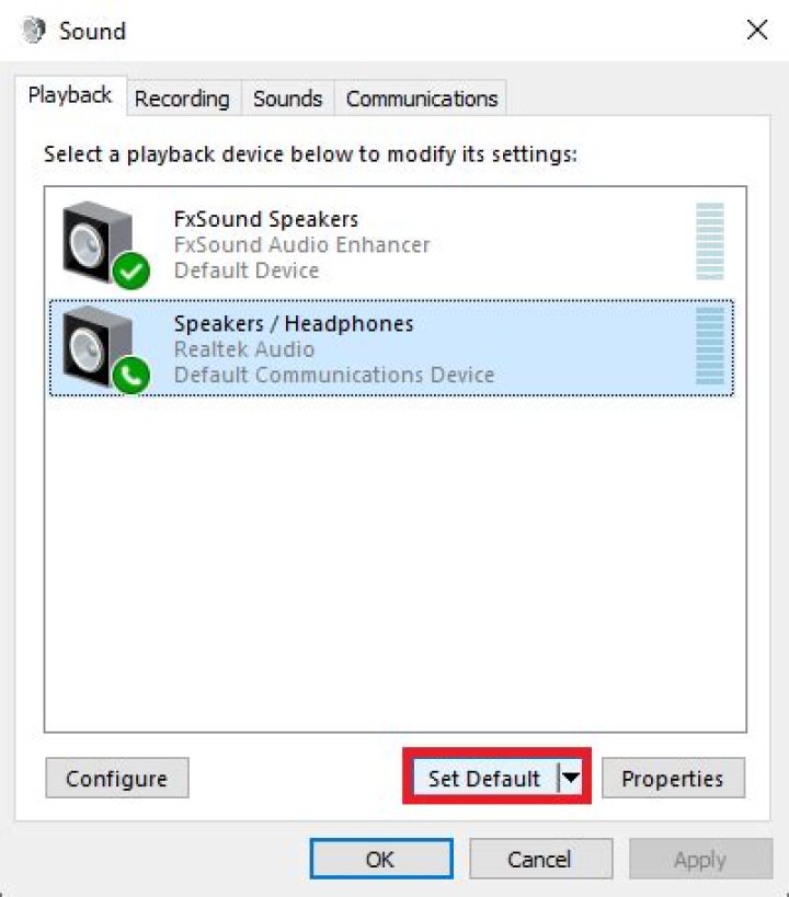 How to fix no sound from speakers but headphones work?