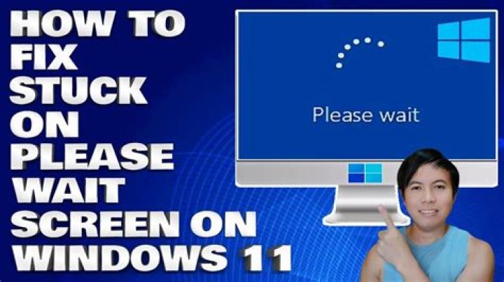 How to fix Windows 7 stuck on Please wait screen?