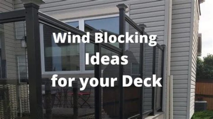 How to make a wind block for your backyard?