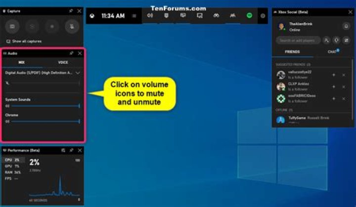 How to mute and Unmute sound volume in Windows 10?